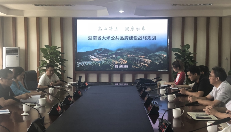 湖南省稻米協會聽取《湖南省大米公用品牌建設戰略規劃》編制匯報